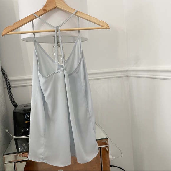 3/30$🤍 A&F | Baby blue strappy cami - Picture 2 of 5